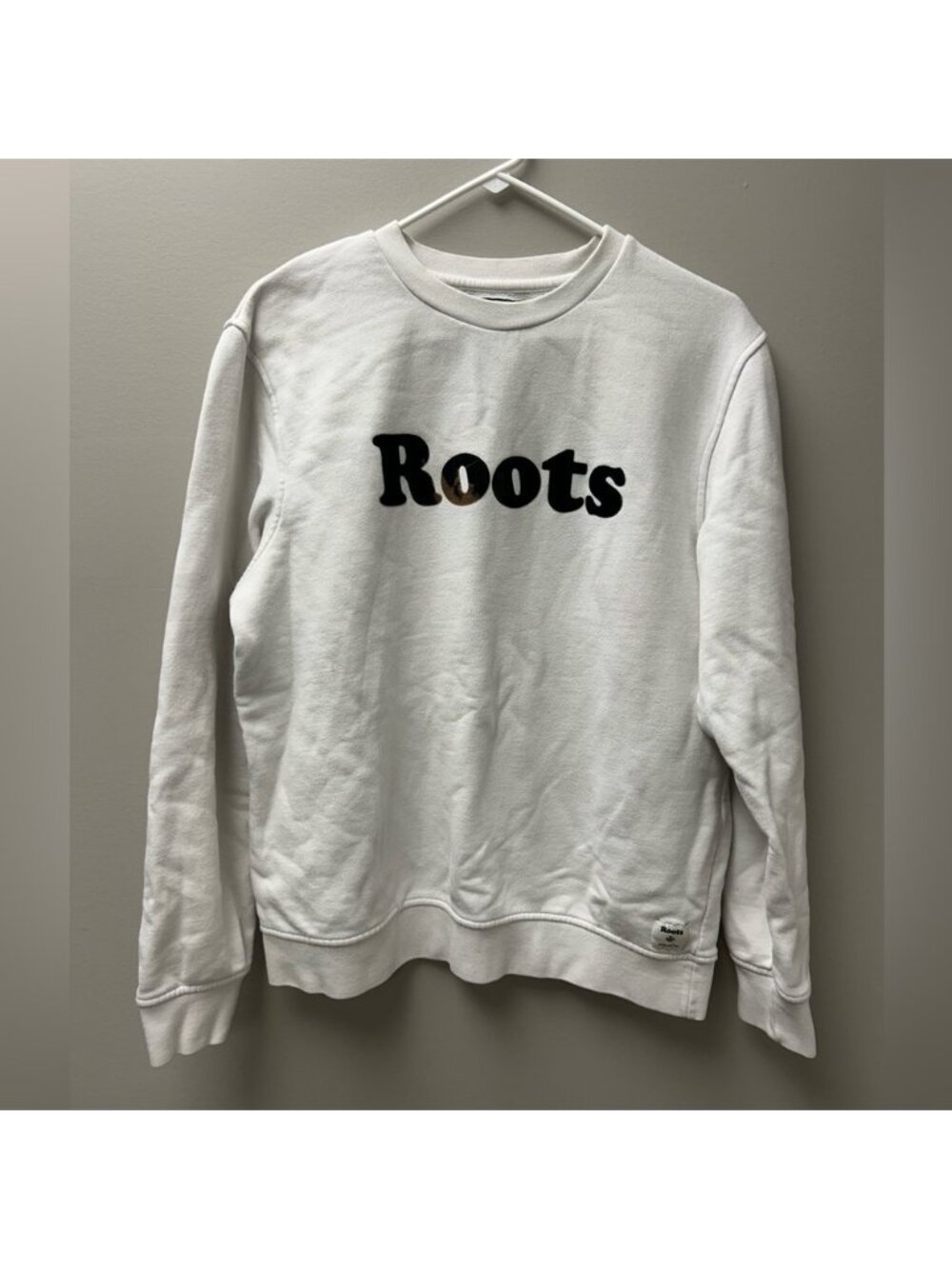 Roots‎ White Original Crewneck